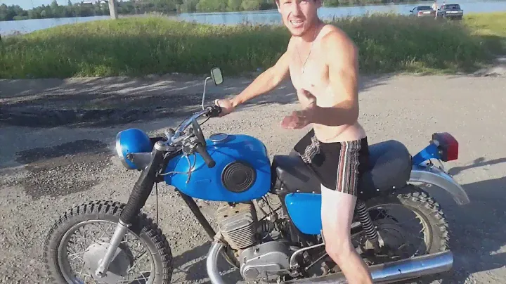 Иж ПС.Машина зверь!Чуть не убился!