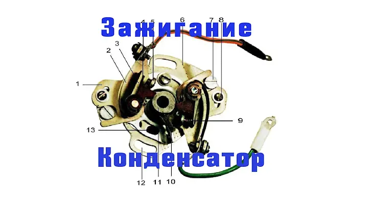 Как заменить конденсатор и выставить зажигание(How to replace condenser and set the ignition)